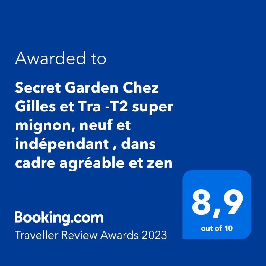 Secret Garden - Chez Gilles Et Tra - Maison D Hote -T2 Super Mignon, Neuf Et Independant , Dans Cadre Agreable Et Zen Valergues エクステリア 写真